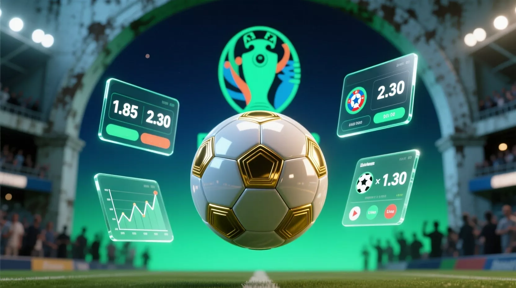 Guía de apuestas Eurocopa 2026 con estadísticas y trofeo