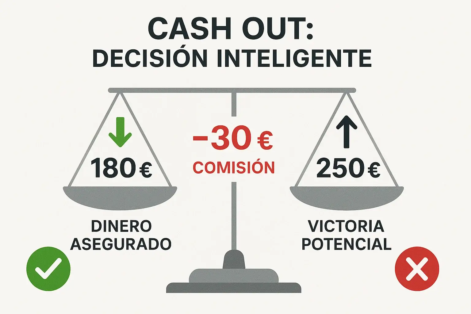 Análisis de decisiones de cash out: cuándo asegurar ganancias y cuándo mantener la apuesta hasta el final