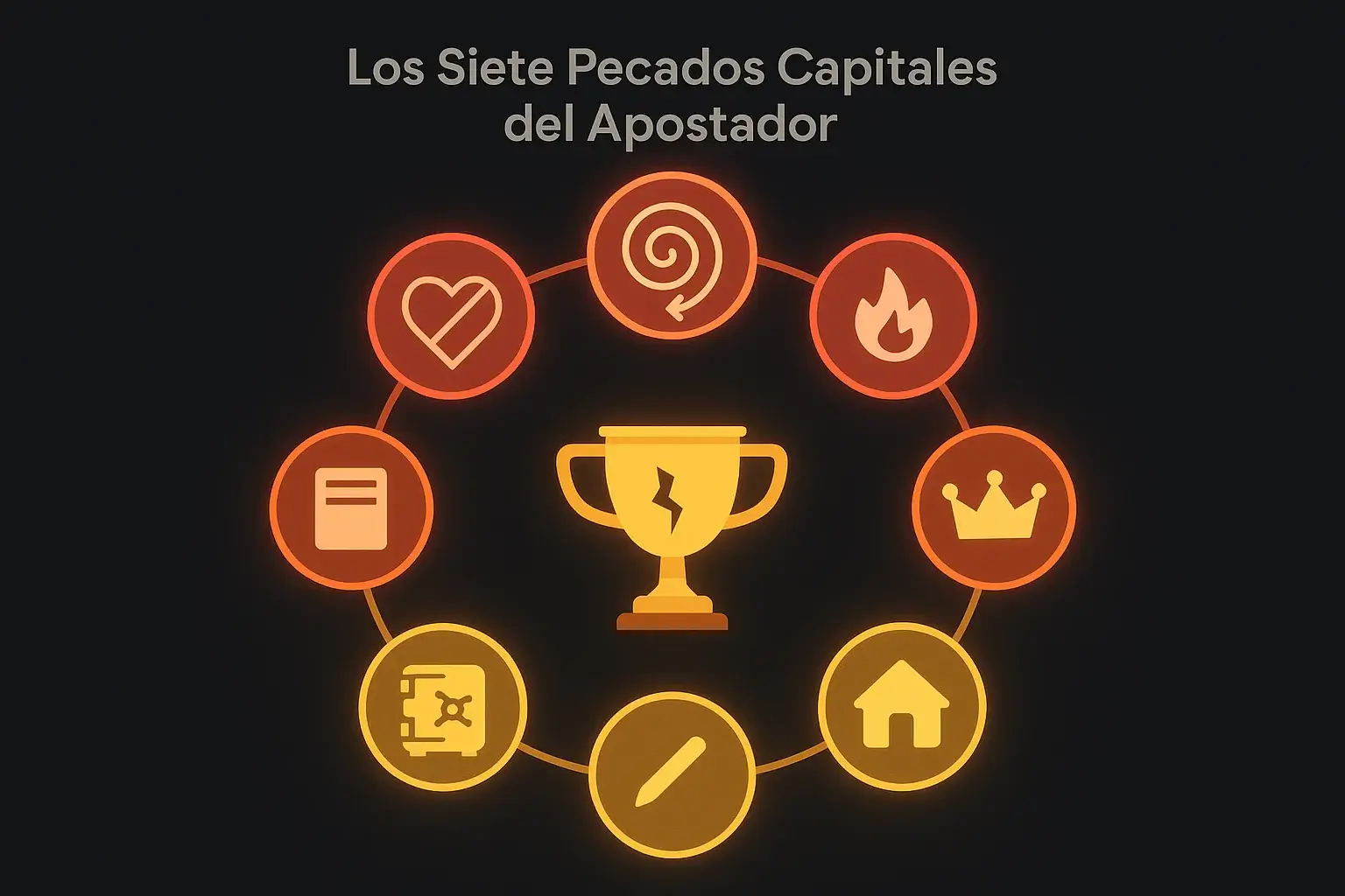 Los siete pecados capitales del apostador: errores típicos que causan pérdidas en apuestas deportivas